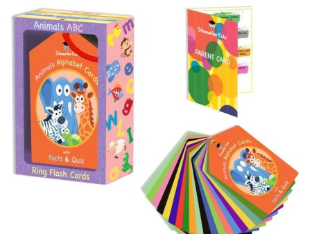 Animal ABC Ring Flash Card Sale