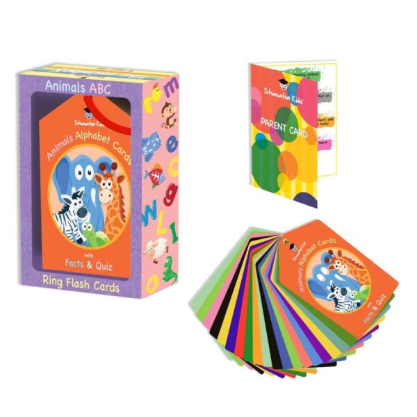 Animal ABC Ring Flash Card Sale