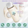 C20 Portable Karaoke with Wireless Microphone | Cream | Online Hot Sale