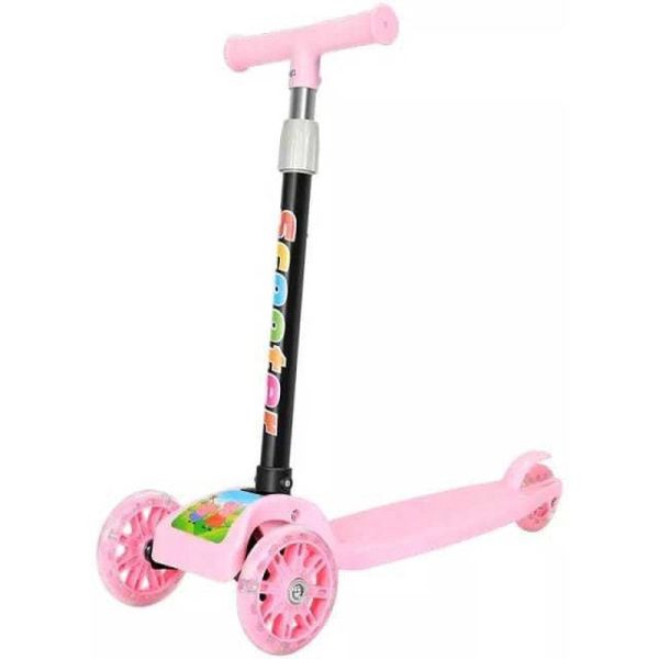 Tikes Scooter 3 Level Height with PU Wheels and Brakes (Pink) Online Hot Sale