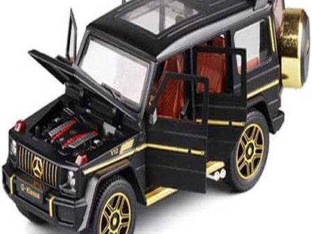 Resembling C-Klessa Benz 132 AMG-G63 Diecast Car | 1:32 Scale Model | Black For Sale