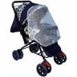 Baby Twin Stroller Pram (Black, Blue) Online Sale