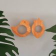 Bird and Strawberry Shaped Neem Wood Teethers Discount