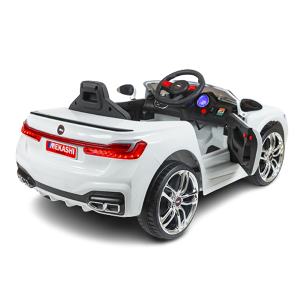 Battery Operated Ride-on Car (white)| MKS_003 | COD not Available For Cheap