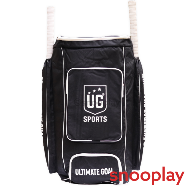 Black Cricket Kit Bag with Shoulder Straps For Cheap