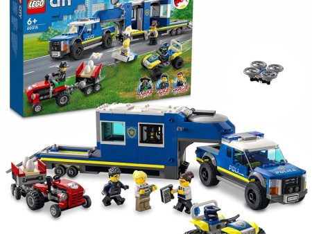 Lego City Police Mobile Command Truck Building Blocks Set (436 Pcs) Online now