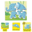 Baby’s First Jigsaw Puzzle Jungle Animals, Farm Animals & Ocean Animals (Set of 3) | 45 Pieces on Sale