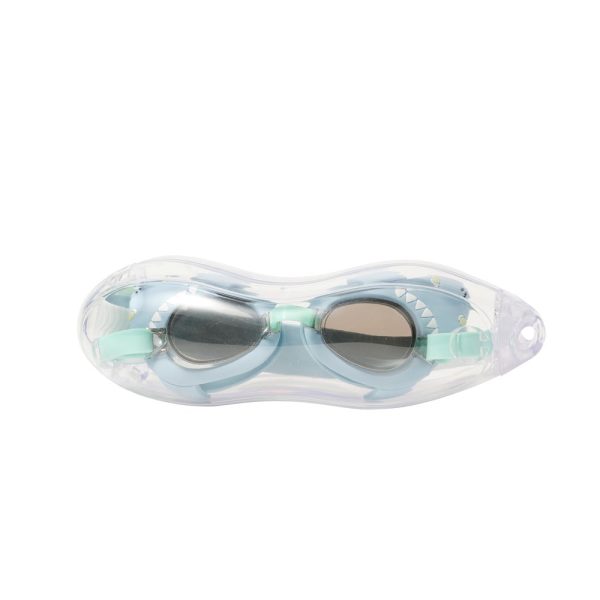 Salty the Shark Mini Swim Goggles Aqua Online Sale