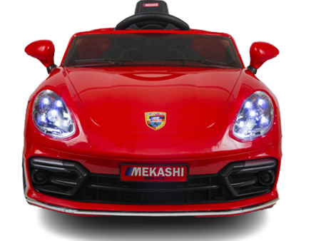 Battery Operated Ride-on Car with LED Headlights & Rear Lights | MKS_002 | Red | COD not Available Online