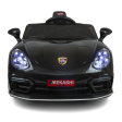 Battery Operated Ride-on Car with LED Headlights & Rear Lights (Black) | MKS_002 | COD not Available Online now