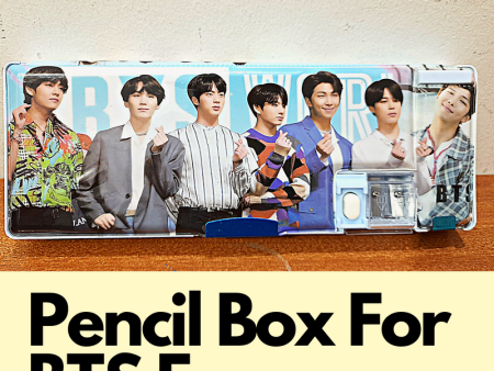 BTS Pencil Box | BTS Stationery | BTS Box Online Sale