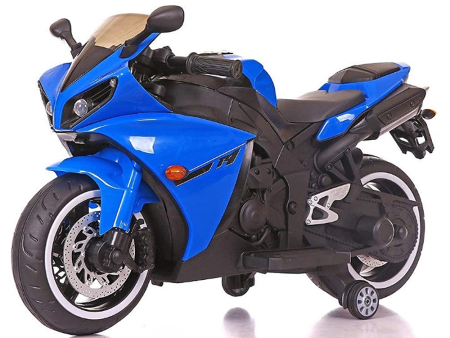 Blue Ride-On | Rechargeable Battery Operated | R3 Bike (COD Not Available) Hot on Sale