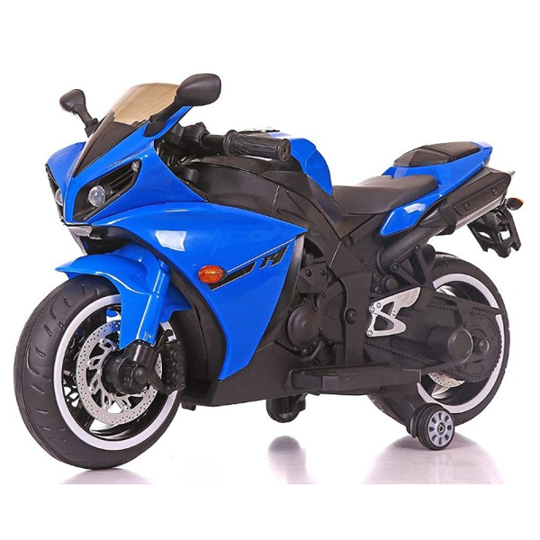 Blue Ride-On | Rechargeable Battery Operated | R3 Bike (COD Not Available) Hot on Sale