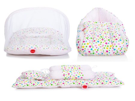 Bluebell Baby 4 Piece Bedding Set with Pillow and Bolsters Sleeping Bag and Bedding Set Combo Online Sale