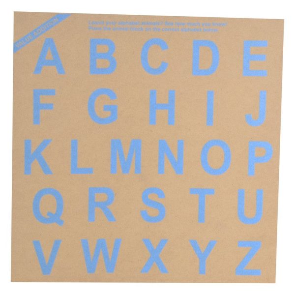 Animal Alphabet Tray For Cheap