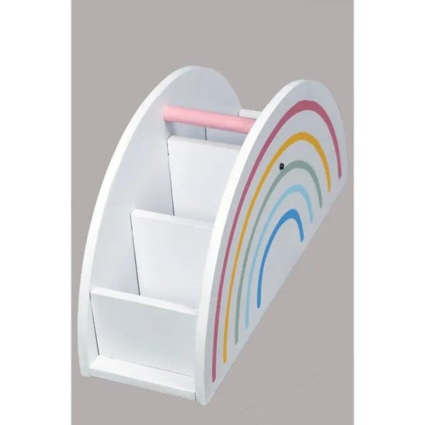 Art Kids Bookshelf in Rainbow Theme Finish - (COD not Available) on Sale