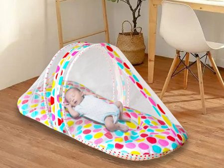 Baby Bedding Set with Mosquito net and Pillow (Polka dots) Sale