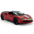 Resembling Ferrari SF90 Diecast Car | 1:32 Scale Model | Red Supply