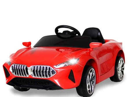 Red Ride-On | Rechargeable Battery Operated | M4 Car (COD Not Available) on Sale