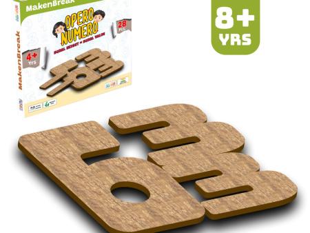 STEM Learning Mathematics Opero Numero Wooden Blocks For Sale