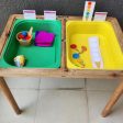 Sensory Table with Ice Cream Kit Set - 17 Inches (COD Not Available) Online