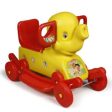 2 in 1 Ride-on Baby Elephant |Yellow & Red| Online