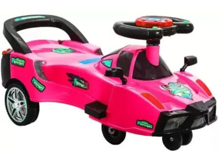 Ride-on Ferrari Musical Magic Car Rider (Pink) on Sale