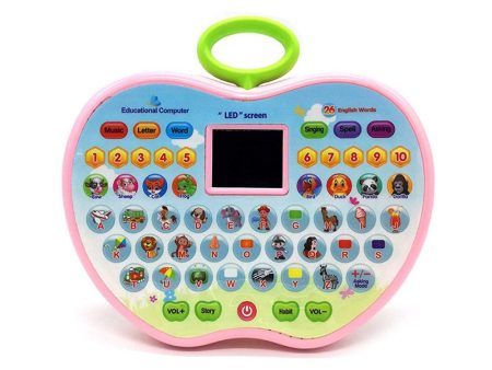 Educational Computer ABC and 123 Learning with LED Display and Music (Multi-Color) Hot on Sale