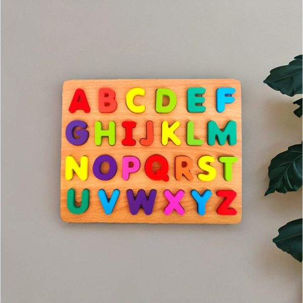 Alphabet Board Learn and Play with Letters Hot on Sale