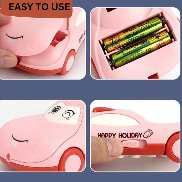 Car Shape Phone with Music & Lights Online Hot Sale