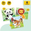 Baby’s First Jigsaw Puzzle Jungle Animals and Farm Animals (Set of 2) | 30 Pieces Fashion