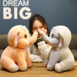 Butterfly Elephant Super Soft Toy (Peach) Fashion