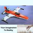 Building Blocks Set  Including Small Blocks (Rocket, Aeroplane, Boat) (241 Pieces) For Discount