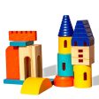 Builder Mini Pack Wooden Building Blocks (24 pieces) Fashion