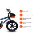 BMX Bicycle with Training Wheel (Black Orange) | 16 Inch (COD not Available) on Sale