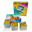 Wooden 6D 9 Pieces Cubes Block, Educational Puzzle Play Set For Discount