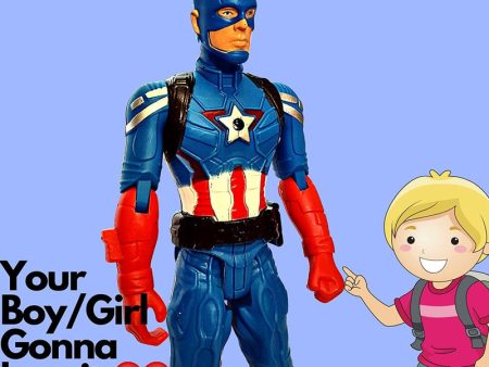 Action Figures | Captain America | Iron Man | Hulk | Big in Size (12 Inch) Online Sale