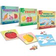 Baby’s First Jigsaw Puzzle Fruits, Vegetables & Modes of Transport (Set of 3) | 45 Pieces For Sale