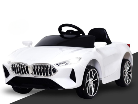 White Ride-On | Rechargeable Battery Operated | M4 Car (COD Not Available) Online Sale