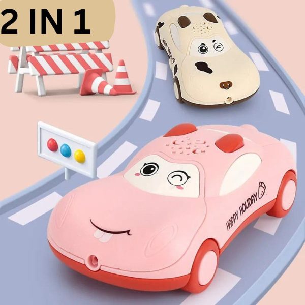 Car Shape Phone with Music & Lights Online Hot Sale