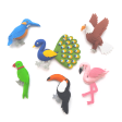 Birds Toys Playset (Set of 6) For Sale