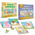 Baby’s First Jigsaw PuzzleBaby Animals and Ocean Animals (Set of 2) Sale