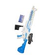 Battery Operated Motorized Electric AK47 Toy Gun with Foam Bullets Darts & Plastic Bullets on Sale