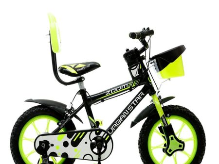 14T Cycle with Training Wheel (Black Green)| COD not Available Sale