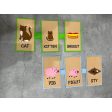 Animals, babies and their Homes (Farm animals) Felt Flash Cards Online Sale