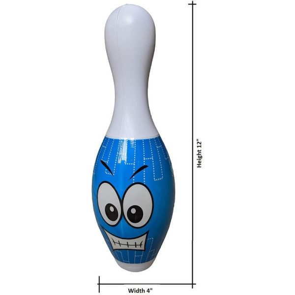 6 Pin and Ball Set for Bowling (Blue) Hot on Sale