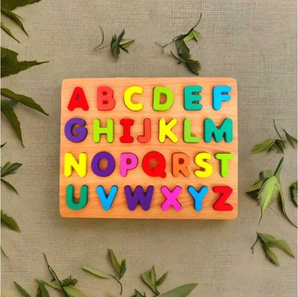 Alphabet Board Learn and Play with Letters Hot on Sale