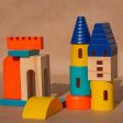 Builder Mini Pack Wooden Building Blocks (24 pieces) Fashion