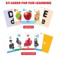 Big Flash Cards  Alphabets, Hindi Varnmala (Set of 2) | 64 Cards For Cheap