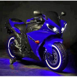 Blue Ride-On | Rechargeable Battery Operated | R3 Bike (COD Not Available) Hot on Sale